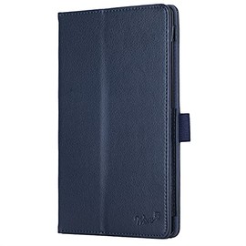 wisers LAVIE T8 Tablet Case (Dark Blue) 8 Inch Compatible with Stylus Pen and Protective Film, Side Magnetic, Full Body Protection (T0855 / CAS T0875 / CAS PC-T0855CAS PC-T0875CAS TAB08 / H02