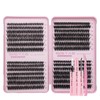 Individual Eyelashes Wispy Lash Clusters Kit D Curl Individual Eyelashes