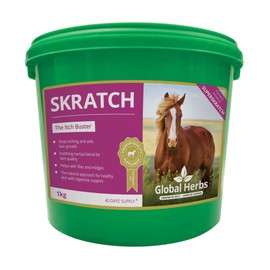 Global Herbs Skratch Itch Buster 1 kg, Clear