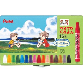 Pentel Juego de 16 crayones