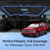 Windshield Sun Shade Umbrella for Volkswagen Tiguan 2018-2025, 360 Rotation