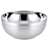 Kakusee HOL-02 Stainless Steel Bowl, Silver, Full Capacity: 0.4 gal