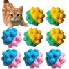 GINFH Cat Foam Ball Cat Sponge Ball Toy Cat Soccer