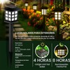 Luces Solares GIGALUMI FXD-12 – Pack 12 LED impermeables para