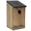 Wooden Pet Bird Nests House Nesting Box Birdhouse Accessories for