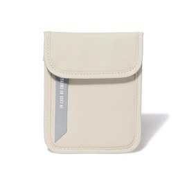 The PaperSavor ™ Fireproof Bag - Waterproof & Flame Retardant Bag for Documents, Cash, & Essentials - Stylish with Wide Strap, Secure Closure, Interior Organization - Small, Beige