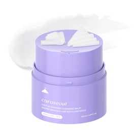 caraseoul Bálsamo Limpiador Suave Giratorio con BHA ácido salicílico & Bakuchiol, vegano, textura no grasa, aceite limpiador tamaño viaje, cuidado de la piel coreano, para todo tipo de piel (50ml)
