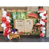 Enchanted Forest Wonderland Backdrop Fairy Tale Books Once Upon A