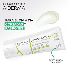 Aderma Dermalibour+ Cica-Crema Reparadora Calmante para Piel Irritada, Uso Familiar, Sin Perfume, 50ml