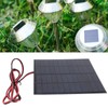 12V 3W Solar Panel Cell Power Module Polycrystalline Silicon Solar
