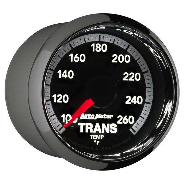 Auto Meter 8558 Factory Match 2-1/16" Electric Transmission Temperature Gauge (100-260 Degree F, 52.4mm)