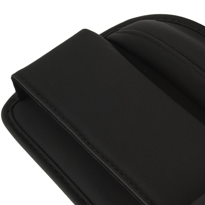 Car Seat Gap Organizer PU Leather Front Multifunctional Seat Console