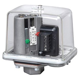 Condor USA, INC Diaphragm Pressure Switch, Differential: 2.2 to 54 psi, Range: 1 to 58 psi, NEMA Rating 1