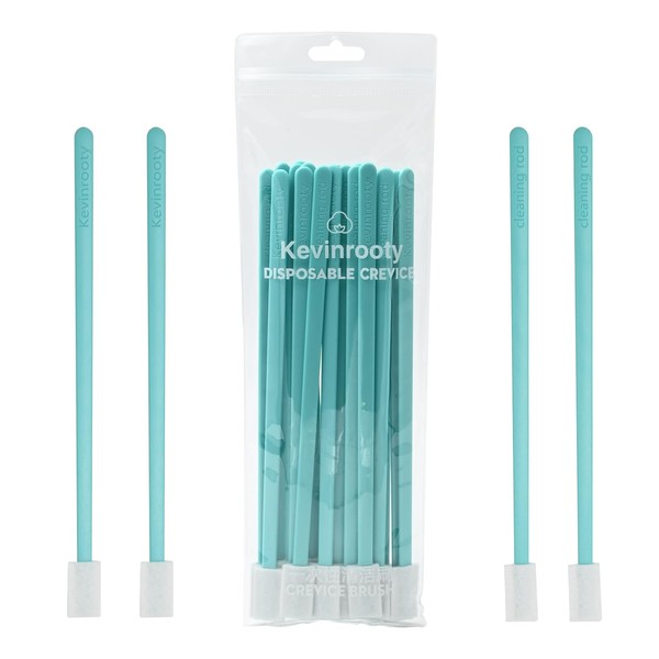 Kevinrooty 20PCS Disposable Crevice Cleaning Brush Tool kit, Disposable Toilet