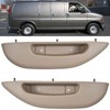 munirater Beige Front Car Door Armrest Pull Handle Cover Driver