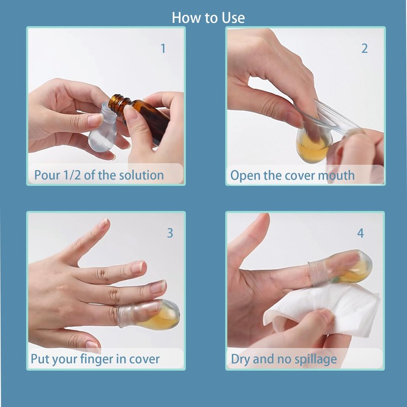 Givam Waterproof Toe Cover & Finger Protectors for Shower and