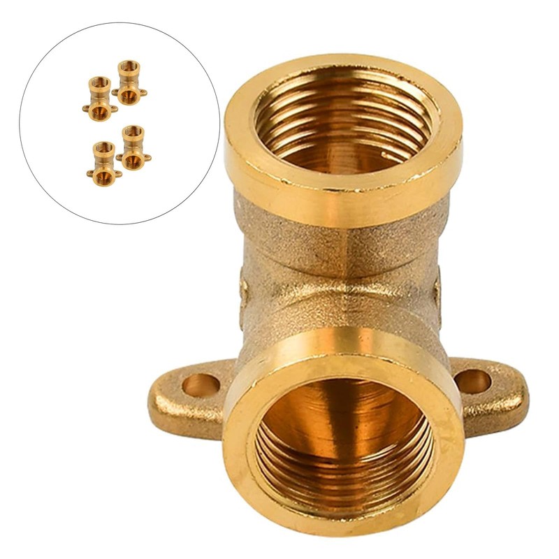 Set of 4 Wall Discs 1/2 Inch DN15 Wall Angle