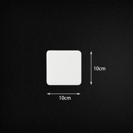 Anti slip rug grips,rug grippers for laminate floor,carpet grips,rug corner grippers - 10x10cm Square Anti Slip Pads with Nano Glue, Reusable Carpet Stickers（4-Pack, White）