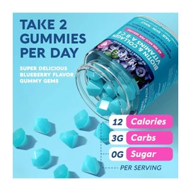 MAREE 60 Blueberry Gummys MAREE Biotin Collagen Vitamin  a b c e  hair skin nail -X