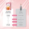 Teazen Summer Peach Iced Tea, Sugar Free, Uva Black Tea,