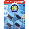 Soft Scrub In-Tank Toilet Cleaner Duo-Cubes, Sapphire Waters, 4 Count
