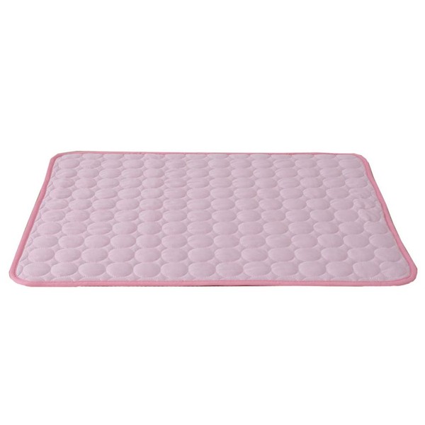 POPETPOP Pet Self Cooling Mat- Washable Pet Ice Silk Sleeping