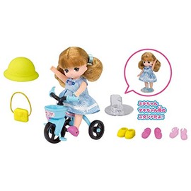 Takara Tomy Licca TAKARA TOMY "Licca-chan LG-13 Miki-chan Maki-chan Niconiko-san Rinsa" Dress-up Doll, Pretend Play, Toy, Ages 3 and Up, Toy Safety Standards Passed ST Mark Certified
