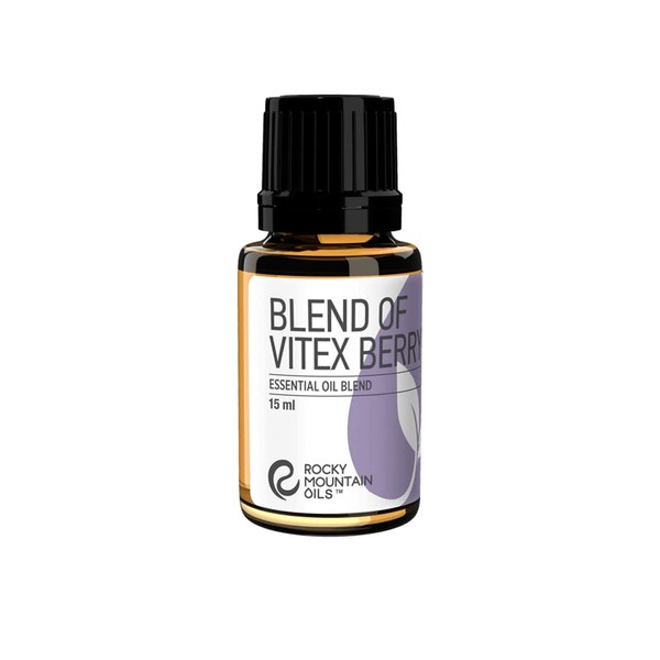 Rocky Mountain Oils - Blend of Vitex Berry - 15 ml - 100% Pure and Natural Essential Oil Blend