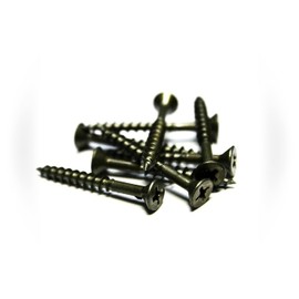 New Package of 50 (pcs) 8 x 1-1/4 Phillips Flat Head Wood Screws (Plain and Lubed) Set #TR-0306F Warranity by Pr-Mch
