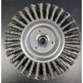 Metabo USA 12500 RPM METABO 655218010 6" X 5/16" X 5/8-11" SS. KNOT BRUSH Wire Wheel