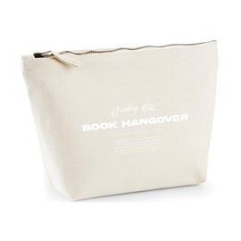 Hippowarehouse Feeling The Book Hangover Printed Make up Cosmetic wash Bag 18x19x9cm