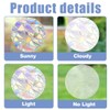 WeddHuis 13 Window Stickers, Bird Protection for Glass Panes, Prism