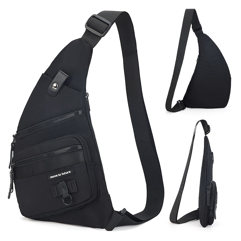 TOMSHOO Sling Backpack Chest Pack Shoulder Bag Crossbody Bag for