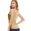SATINIOR Women's Sleeveless Glitter Sequin Tank Tops Shimmer Vest Tops
