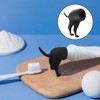 TVSVKWE 3 Pieces Dog Butt Toothpaste Dispenser, Creative Toothpaste Dispenser,