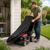 Lawn Mower Cover for Outdoor Storage – 210D Oxford Weather-Resistant