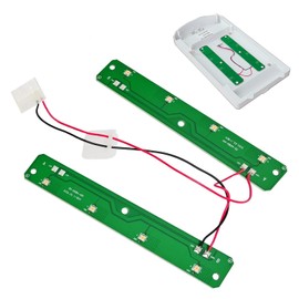 W11042554 W11527432 W11387579 Refrigerators LED Light Module Assembly Board Compatible with Whirlpool Maytag,Replaces W11101384 W11333374（White light box not included）
