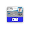 CNA Badge Buddy Horizontal w/Height & Weight Conversion Charts (Blue)
