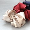 JewelVOX Hair Accessories, Scrunchy, Hair Elastic, Ribbon, Grosgrain Stitching, Pink,