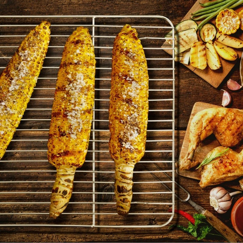 Kitchen Barbecue Racks Cooling Racks Net Stainless Steel Grid Wire