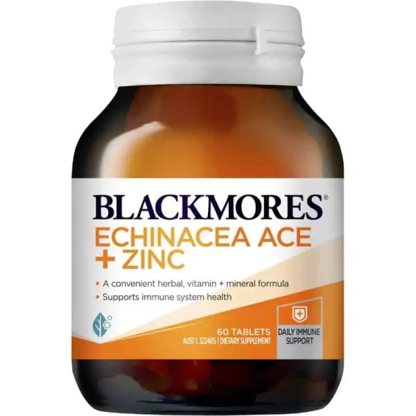 Blackmores Echinacea Ace & Zinc 60 pack