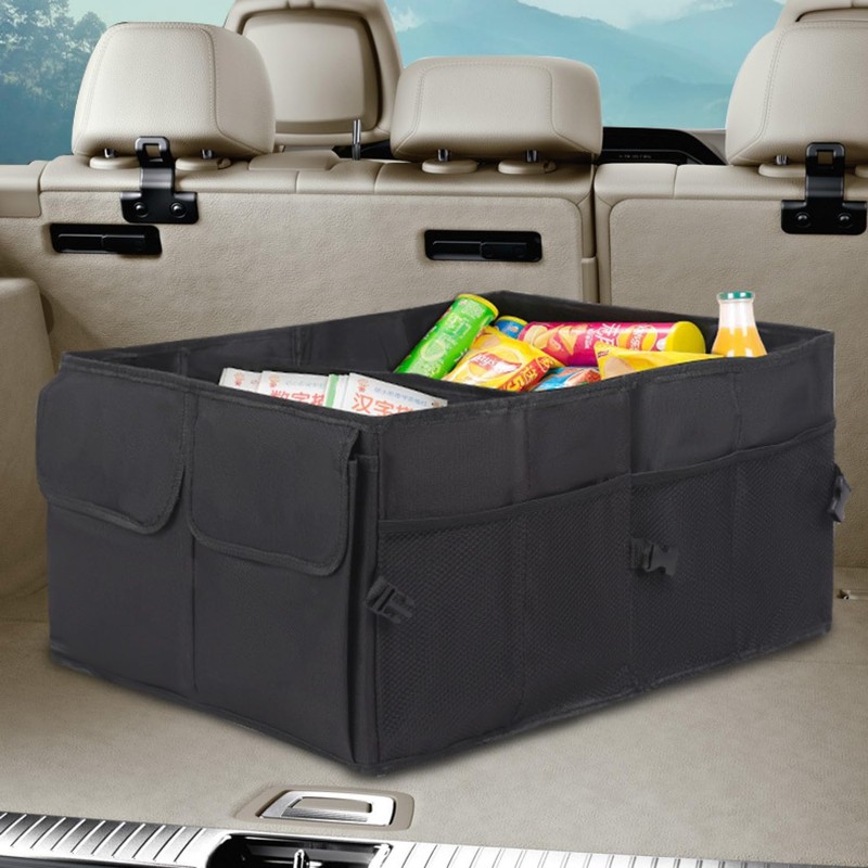 Car Folding Box, Boot Bag with Storage Space, Boot Organiser,