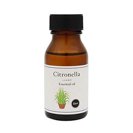 100% Natural Citronella Oil, 1.7 fl oz (50 ml), Essential Oil, Aroma Oil, Essential Oil