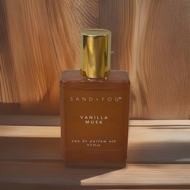 Sand + Fog Vanilla Musk Perfume Oil Roller .5 oz Eau De Parfum Roll On Fragrance