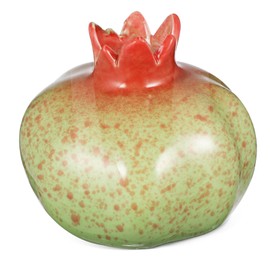 Levemolo Pomegranate Shaped Ceramic Bud Vase Small Hydroponic Fruit Shaped Planter for Home Decor Elegant Decorative Accent with Lasting Appeal Artisan Craftsmanship Easy Maintenance