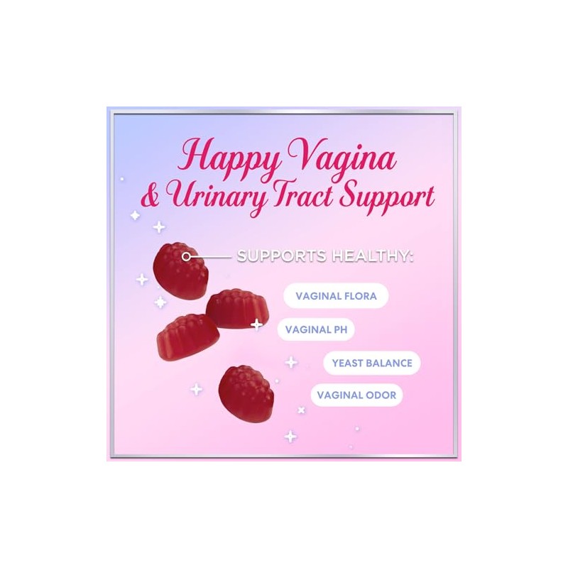 Hello Lovely! Hello Lovely Gomitas Probi?ticas con Ar?ndano para Mujeres: