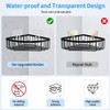 IOMDRWU Elegant Shower Caddy Adhesive Replacement, 6 PCS Strong Waterproof