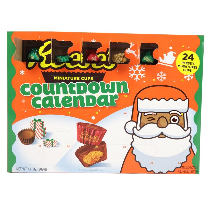 Galerie Reese's Peanut Butter Cup Advent Calendar 2024 with 24