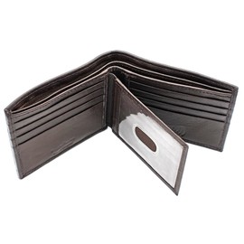 Juzar Tapal Collection Men's Leather Wallets, Wallet For Men Rfid Blocking Genuine Leather Bifold With 14 Card Slots And Center ID, Mens Bifold Wallets Leather Mens Rfid Wallet