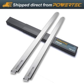 POWERTEC 13" Planer Blades for Ridgid TP1300 AC8630 - Replacement 2PK (12807)
